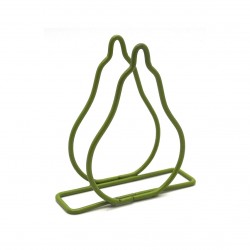 Wire Cutting Board Stand Pear Shape